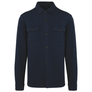 EcoFriendly Men's Wash Effect Brushed Fleece Over, miniatyr 3